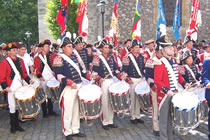 Morceau d'ensemble tambours